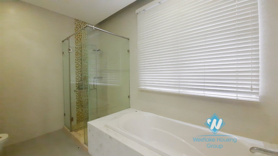 Adjacent four bedroom villas with backyard for rent in Vinhome Riverside Long Bien